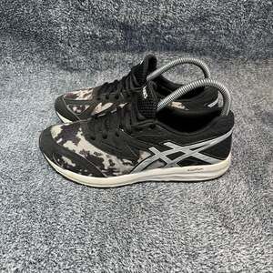 Asics Amplica Black White Camo Running Shoes Size 5 Women’s